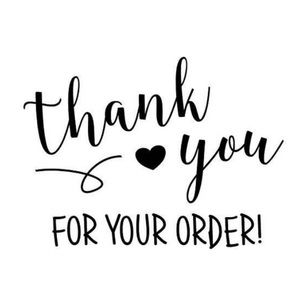 Thank you so much for your order!